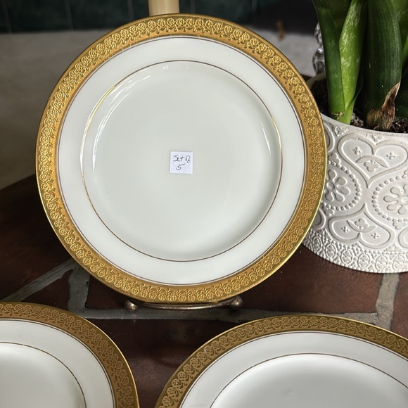 Limoges Set of 5 Small Plated - Picture 9 of 11